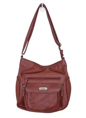 MultiSac Brown Faux Leather Bag