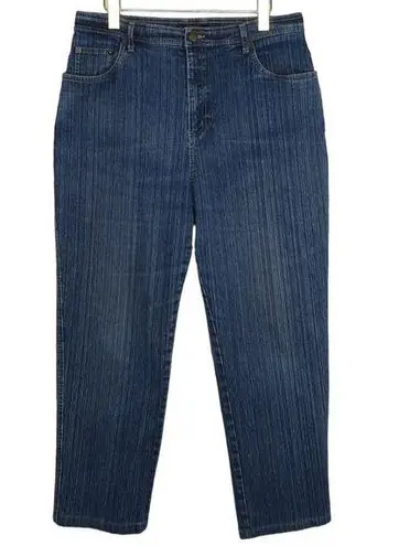 Bill Blass 1990s Vintage High Rise Straight Leg Mom Jeans Size 16 33"