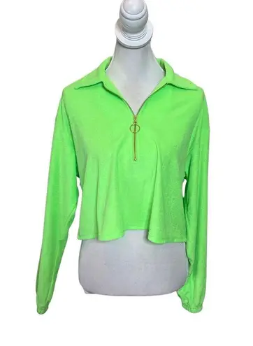 Show Me Your Mumu  Spano Pullover Sweatshirt Top Neon Women’s Size XS New