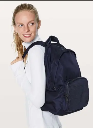 Lululemon Everywhere Backpack Mesh Blue 80 38 Off Retail From Mountainside