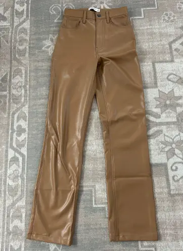 Abercrombie Leather Pants Size 24