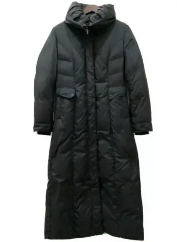 Cole Haan  Black Full Length Puffer Down Coat Winter Coat Size M