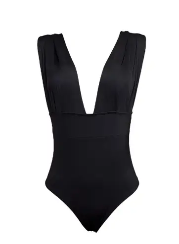 MONDAY SWIMWEAR Aruba One Piece, Black, VV Black Size XXL