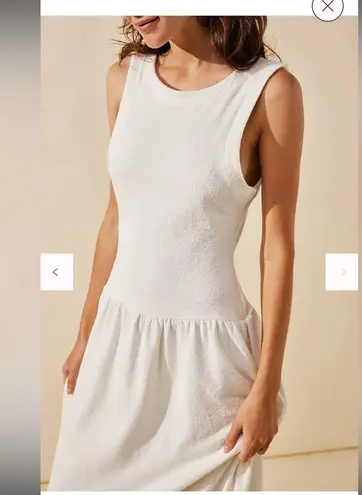 Easy does it FP beach small Elegant White Sleeveless Dress