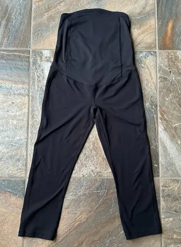 Isabel Maternity Black Crop Leggings Women's Size Small Maternity