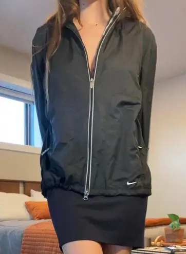 Nike black windbreaker cycling jacket 🖤