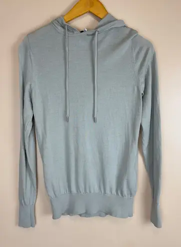 Reiss Women’s Hoodie Extra Fine Wool Green Size S Casual Comfortable