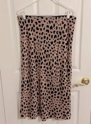 Realisation Par The Naomi Skirt Wild Things Leopard Animal Print New Size XXL