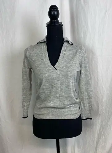 J.Crew #181  Cashmere Collard Spring Sweater