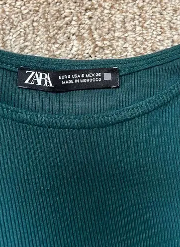 ZARA Green Dress