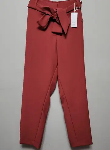 Lane Bryant  Allie spice tailored ankle belted pants size 24