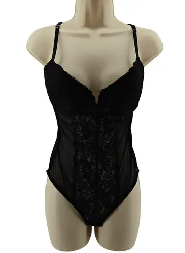 Marilyn Monroe Intimates Lace Mesh Lingerie Sexy Nightgown One Piece L