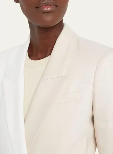 Veronica Beard Two Toned Linen Braeton Dickey Jacket Size 4 NWT