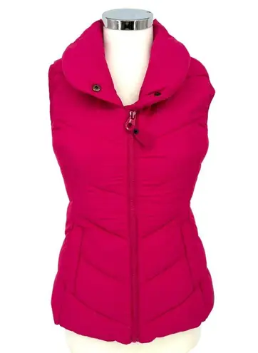 Joules Sleeveless Puffer Vest Pink UK 8 US 4 EU Size XS