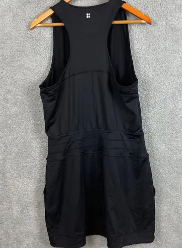 Sweaty Betty  Gaia Yoga Dress Black Size L  Athletic Leisurewear Golf Pickleball