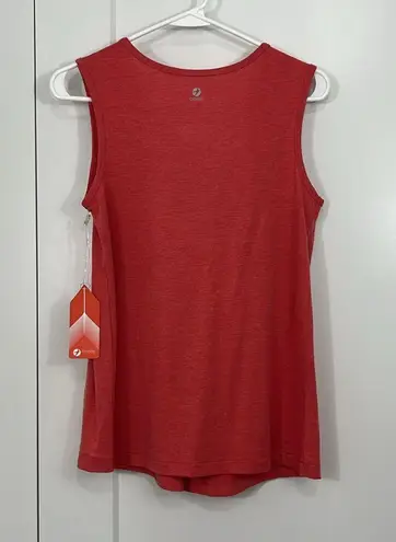 Oiselle New Size 4 Coral Red In the Fold Tank Top
