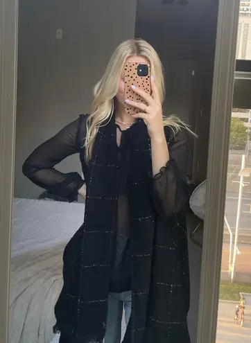 LA Hearts sleeveless sweater cardigan