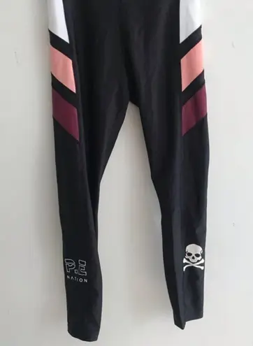 SoulCycle  PE Nation Substitute Stripe Color Block Leggings Size Small