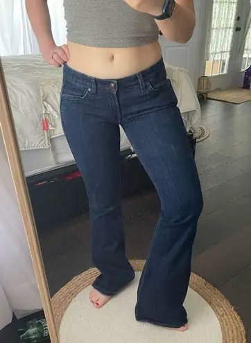 Rich & Skinny Dark Rinse Flare Jeans