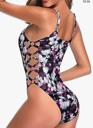Tempt Me Women One Piece Bathing Suit Slimming Crisscross Lace Up Sexy Swimsuits