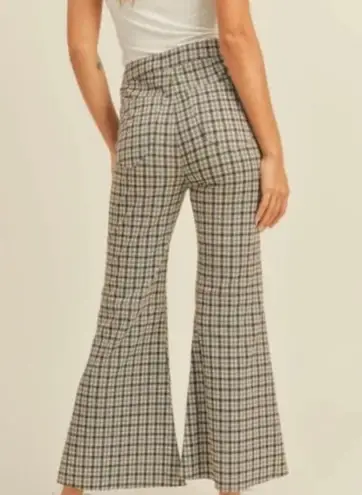 Miou Muse Plaid Flared Pants