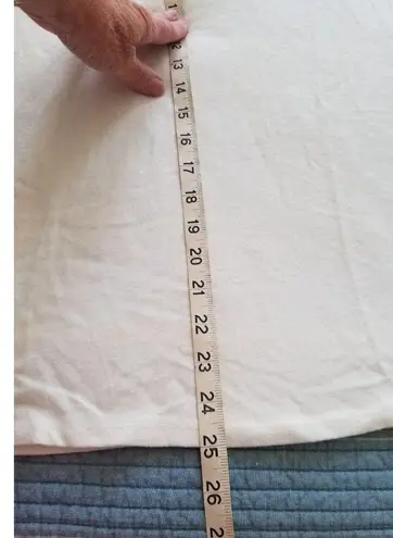 Gibson Look Ivory Soft Knit Mock Neck Long Balloon Sleeve Sweater Womens Size M