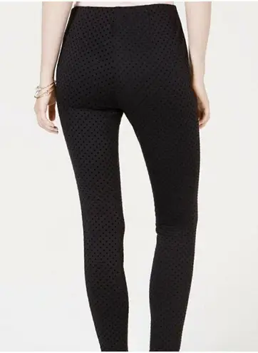 Maison Jules Anthropologie polka Dot leggings XSMALL black high rise Skinny
NWT