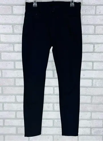 MOTHER High Waisted Looker Jeans in Not Guilty Wash Size 31 Black