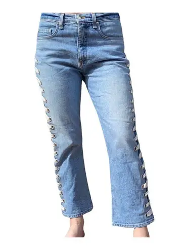 Veronica Beard Ines Jeans Demin 10.75” Girlfriend Surfside Women's Size 29