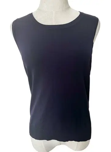 August Silk blue sweater vest