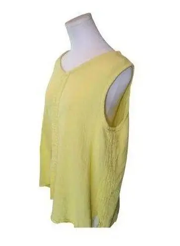 Women's Oh My Gauze! Butter Yellow Cotton Top