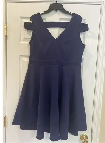 Yoins NWT Women’s Navy High Low Dress Size XL