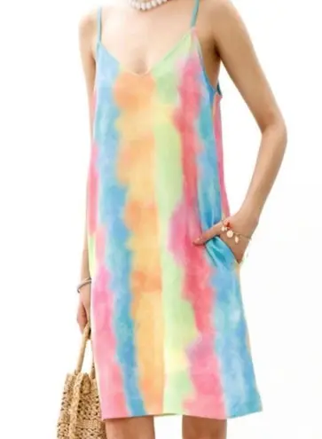 My Story “” new with out tags, Brand new worn once tie dye cami dress