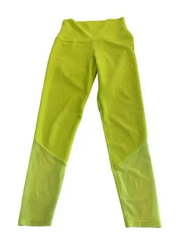 Beach Riot Lauren Ribbed Leggings with Mesh size Medium