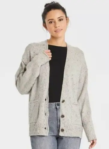 Universal Threads Universal Thread Oversized Button Grandpa Cardigan