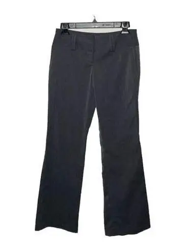 Tracy Evans Wide Leg Grey Gray Dress Pants Career Sz 1 Juniors Zipper Belt loops