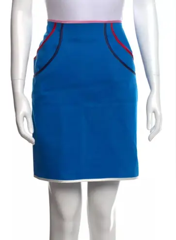 HARVEY FAIRCLOTH Mini Skirt Blue Size XS