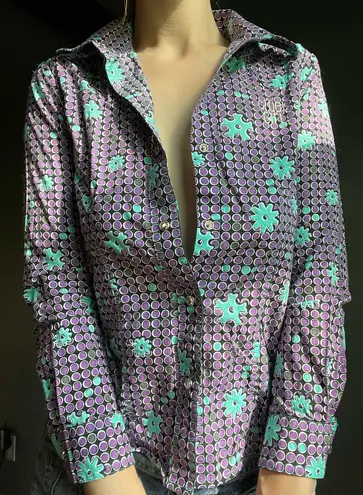 Cruel Girl floral button up