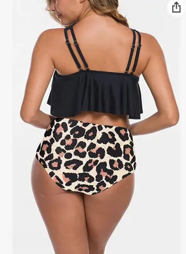 Duostick Ruffle Flounce Swim Top