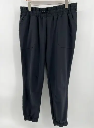 All In Motion  black pull on joggers large - Image 1