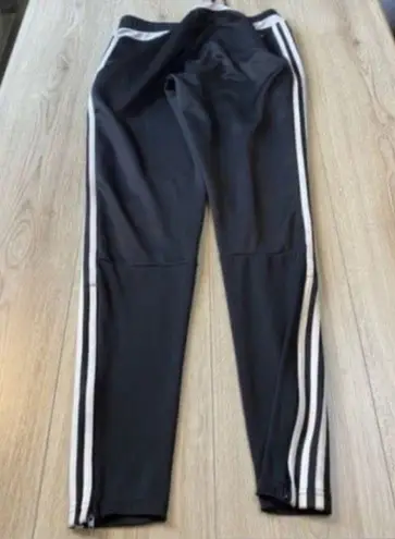 Adidas  black white track pants sweatpants