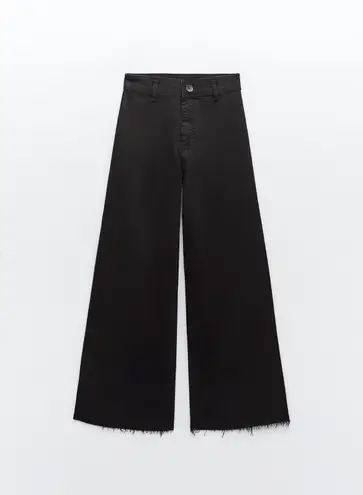 ZARA High Waist Marine Jeans