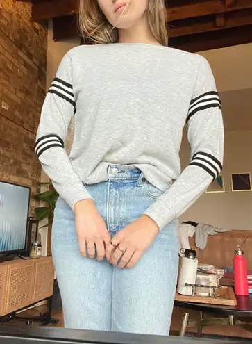 Nordstrom Striped Sweatshirt