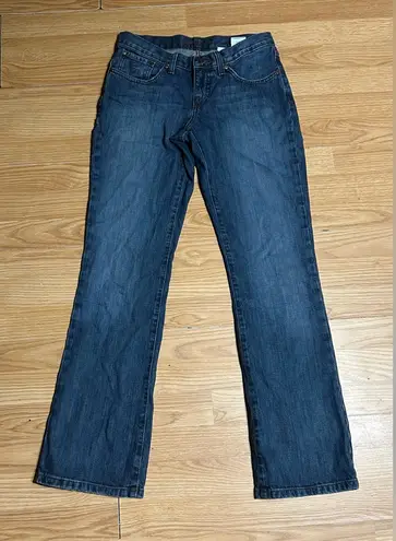 Cruel Girl Women/Jrs sz 05 SLIM fit Dark Blue Boot Cut Jeans