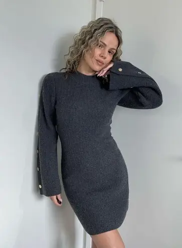 Sandro  Wool And Cashmere Dress