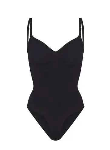 SKIMS  Seamless Sculpt Brief Bodysuit in Onyx Black Size 2X 3X