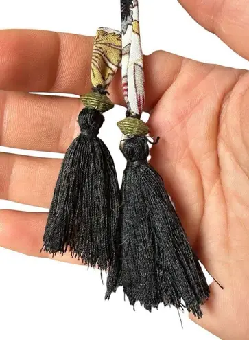 Chaudry Boho Floral Maxi Dress M | Cottagecore Fairycore Peasant Renaissance Blue Size M