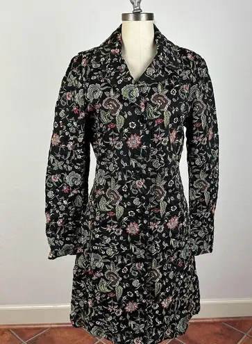 Johnny Was Intricate Embroidery Floral Coat