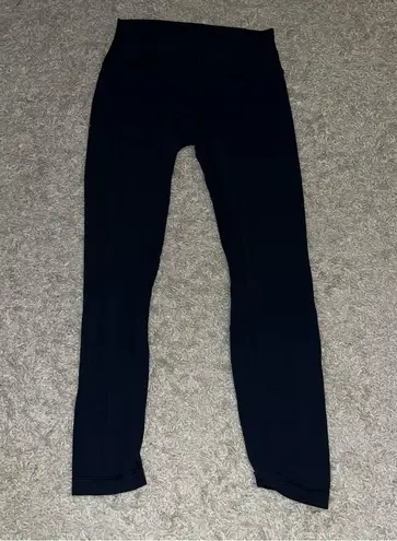 Lululemon true navy align 25” leggings size 6