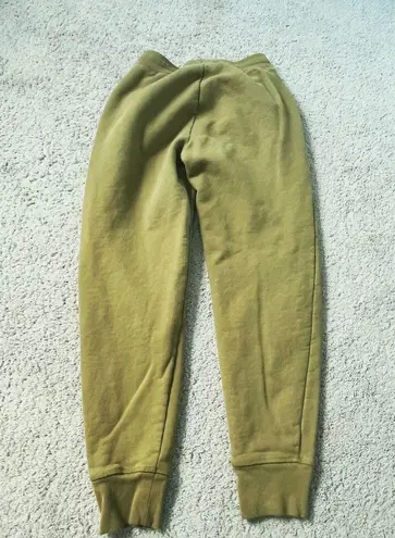 Girlfriend Collective  Jogger drawstring sweatpants Olive Moss Green Size 3